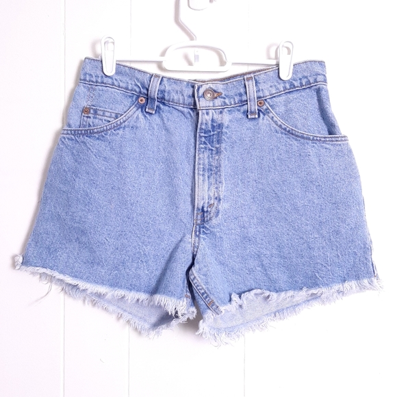 Levi's Pants - Levi's vintage orange tab 910 high waisted shorts